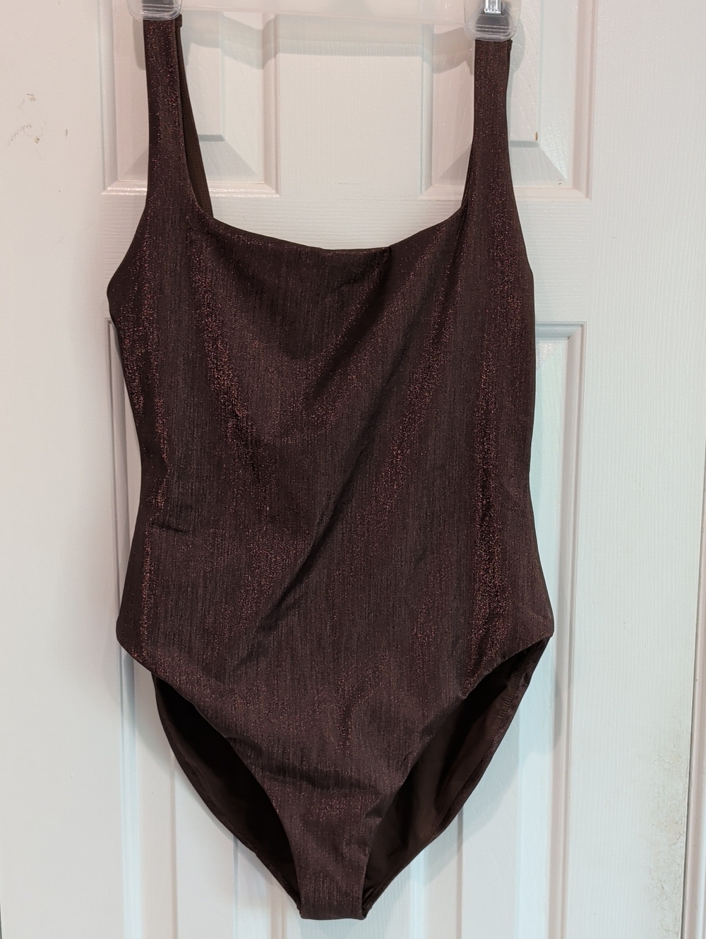 nuuds Shimmery Bronze One-Piece Swimsuit